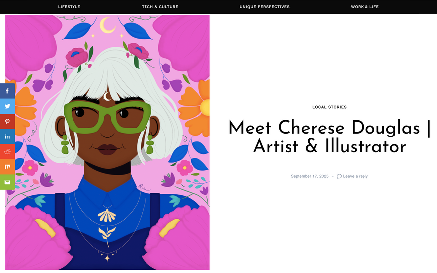 Artwork by Rese Featured in Shoutout Colorado!