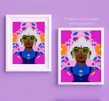 Load image into Gallery viewer, Stella Luna Portrait No. 8 Art Print | Artwork by Rese