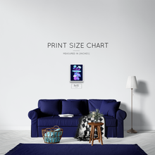 Load image into Gallery viewer, Mushrooms and Blooms 2.0 Art Print - Yellow, Red-Orange, Pink | Artwork by Rese