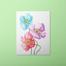 Load image into Gallery viewer, Icelandic Poppies - Trio Art Print | Artwork by Rese