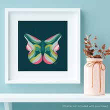 Load image into Gallery viewer, Nature Butterfly Art Print | Artwork by Rese