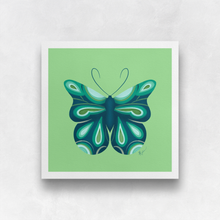Load image into Gallery viewer, Peacock Butterfly Art Print | Artwork by Rese
