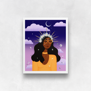 Stella Luna Portrait No. 2 Art Print | Artwork by Rese