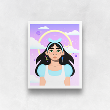 Load image into Gallery viewer, Stella Luna Portrait No. 4 Art Print | Artwork by Rese
