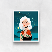 Load image into Gallery viewer, Stella Luna Portrait No. 5 Art Print | Artwork by Rese
