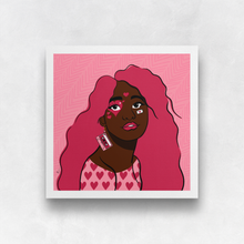 Load image into Gallery viewer, Valentine Girl #1 (Arrow Version) Portrait Art Print (Exclusive Print!) | Artwork by Rese
