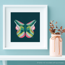 Load image into Gallery viewer, Nature Butterfly Art Print | Artwork by Rese
