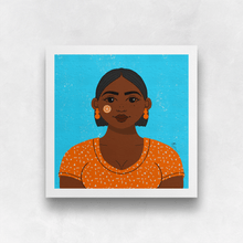 Load image into Gallery viewer, Facetober No. 2 Portrait Art Print | Artwork by Rese
