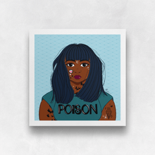Load image into Gallery viewer, Facetober '22 No. 5 Portrait Art Print | Artwork by Rese
